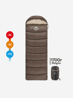 Спальный мешок Naturehike U350S коричневый, Коричневый