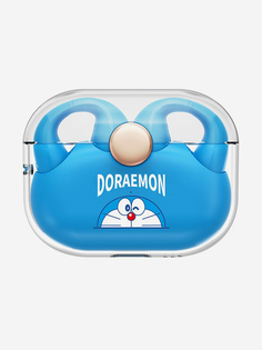 Беспроводные дизайнерские наушники Кот Дораемон Rock Doraemon Sound EarCuffs TWS Earphone Pattern Design синие, Синий
