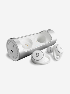 Беспроводные Bluetooth-наушники с микрофоном CGPods X, CaseGuru, Белый