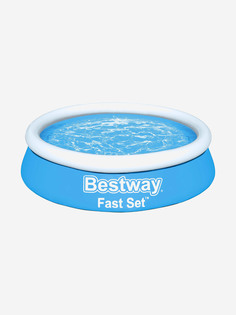 Бассейн Bestway 57392 надувной Fast Set 183х51см, Голубой