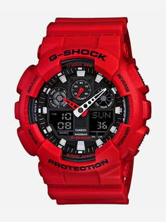 Наручные часы Casio G-SHOCK GA-100B-4A, Красный