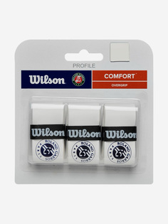 Намотка верхняя Wilson PROFILE Comfort Roland Garros 3Р Белый WR8442601001, Белый