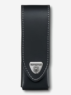 Чехол Victorinox для ножей 111 мм, до 3 уровней, кожаный, Черный