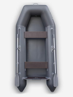 Лодка STEL 02-280 LIGHT (натяжное дно-транец), Серый
