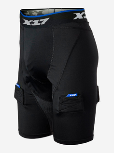 Термобелье низ X17 Pro Skate шорты с ракушкой SR, Черный Х17