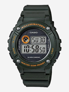 Наручные часы Casio W-216H-3B, Зеленый