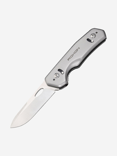 Нож складной Roxon Phatasy, металлический 502, S502, Серебряный