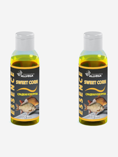 Ароматизатор-концентрат жидкий ALLVEGA "Essence Sweet Corn" 100 мл (СЛАДКАЯ КУКУРУЗА) 2 штуки., Желтый