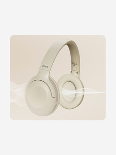 Беспроводные наушники накладные с активным шумоподавлением Rock O3 ANC Wireless Headphones бежевые, Бежевый Xiaomi