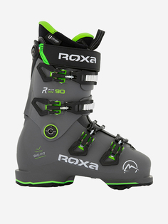Горнолыжные ботинки Roxa Rfit 90 Rtl GW DK Grey/Green 23/24, Серый