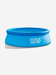 Бассейн надувной EASY SET 366х76см с фильтр-насосом 2006 л/ч, Голубой Intex