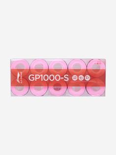 Обмотка для ракеток Li-Ning GP1000-Sticky (10шт.) (Neon Pink), Розовый