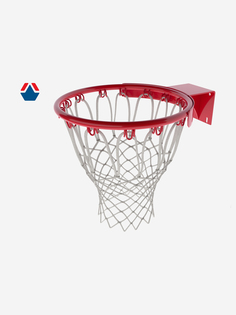 Кольцо баскетбольное OLIMPCITI №7 СТАНДАРТ усиленное без сетки, Красный
