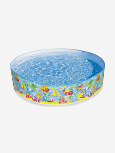Детский каркасный бассейн Intex 56452NP "Ocean Play Snapset Pool" 183x38 см, Голубой