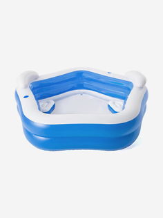 Детский надувной бассейн Bestway 51024 "Play Pool" (102х25см), красный, Красный