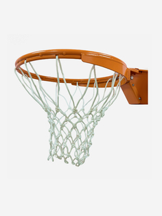Кольцо баскетбольное амортизационное FIBA Approved с сеткой, Оранжевый Olimpciti