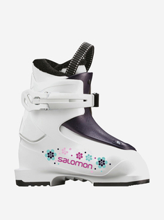 Горнолыжные ботинки Salomon T1 Girly White/Rose 19/20, Белый