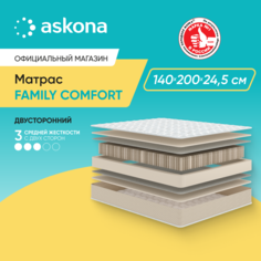 Матрас анатомический Askona (Аскона) Family Comfort 140х200