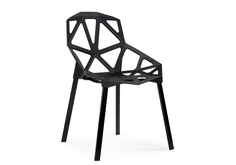 Стул Woodville One черный/черный