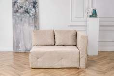 Диван-кровать BRENDOSS 504-1 бежевый велюр 2-местный