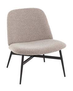 Кресло Stool Group Ease, букле, коричневый