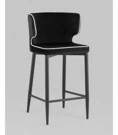 Полубарный стул Stool Group, черный