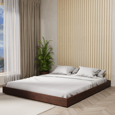 Кровать подиум Relaksan Генрих без ножек 140х190 Венге