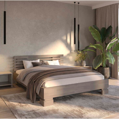 Кровать Relaksan Фудо 140x200 Орех