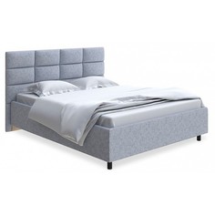Кровать односпальная Como (Veda) 8, 90х200, светло-серый Levis 83 Pr Ox Son
