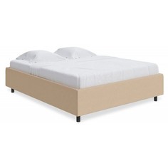 Кровать двуспальная Como (Veda) Base 1, 160х200, светло-бежевый Athens 4685 Pr Ox Son