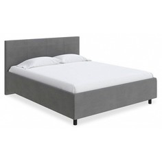 Кровать полутораспальная Como (Veda) 3, 140х200, серый Forest 17 Pr Ox Son