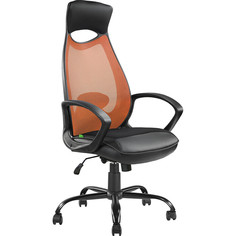 Кресло компьютерное RIVA CHAIR RCH 840 orange mesh