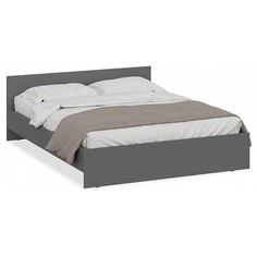 Кровать двуспальная Денвер, 160х200, графит Sv МЕБЕЛЬ