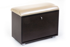 Обувница Betel МС-1 (63х30х46) венге/ борнео крем Бител