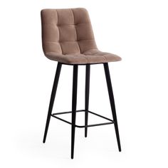 Стул полубарный TetChair CHILLY (mod. 7095пб) бежевый/черный