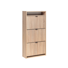 Тумба для обуви Impex Leset Ройс 3 (60.4x22.5x123.8) дуб сонома Мебель Импэкс