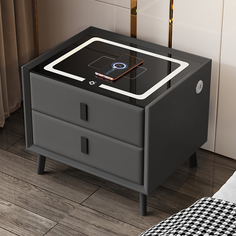 Прикроватная тумба LevelMore TGS Серый 50x40x45 см