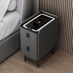 Прикроватная тумба LevelMore TGU Серый 30x40x45 см