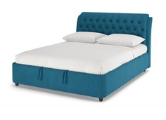 Кровать полутораспальная Ellen 3, 120х200, Велюр Vip 9 Зелёный Armos
