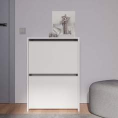 Обувница LIVA Floda 60x24x85 см Белый