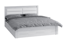 Кровать Монако 1.6 м ясень белый BTS