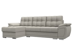 Диван угловой Лига Диванов Нэстор левый угол, амур бежевый