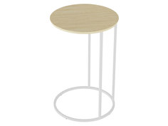 Журнальный столик Калифорния мебель Остин Дуб янтарный / Белый