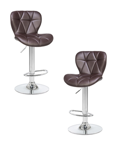 Барный стул DOBRIN BARNY 2 шт коричневый