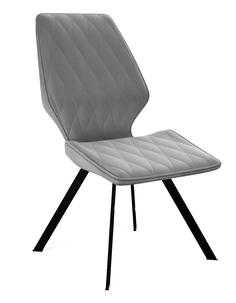 Комплект кухонных стульев DikLine 242M B22 GREY/ ножки черные