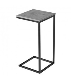 Стол в стиле лофт 35х35х71,6 см, ЛДСП, металл, бетон чикаго Bradex