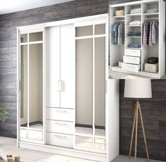 Шкаф-купе БТС Маэстро, ясень белый, 170см BTS