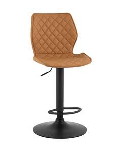 Стулья барные Stool Group Dome, экокожа, коричневый, 2 шт