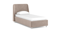 Кровать Аскона с ПМ Friza Тк. Sky Velvet 17 120х200 Askona
