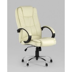 Кресло руководителя TopChairs Atlant бежевое Stool Group